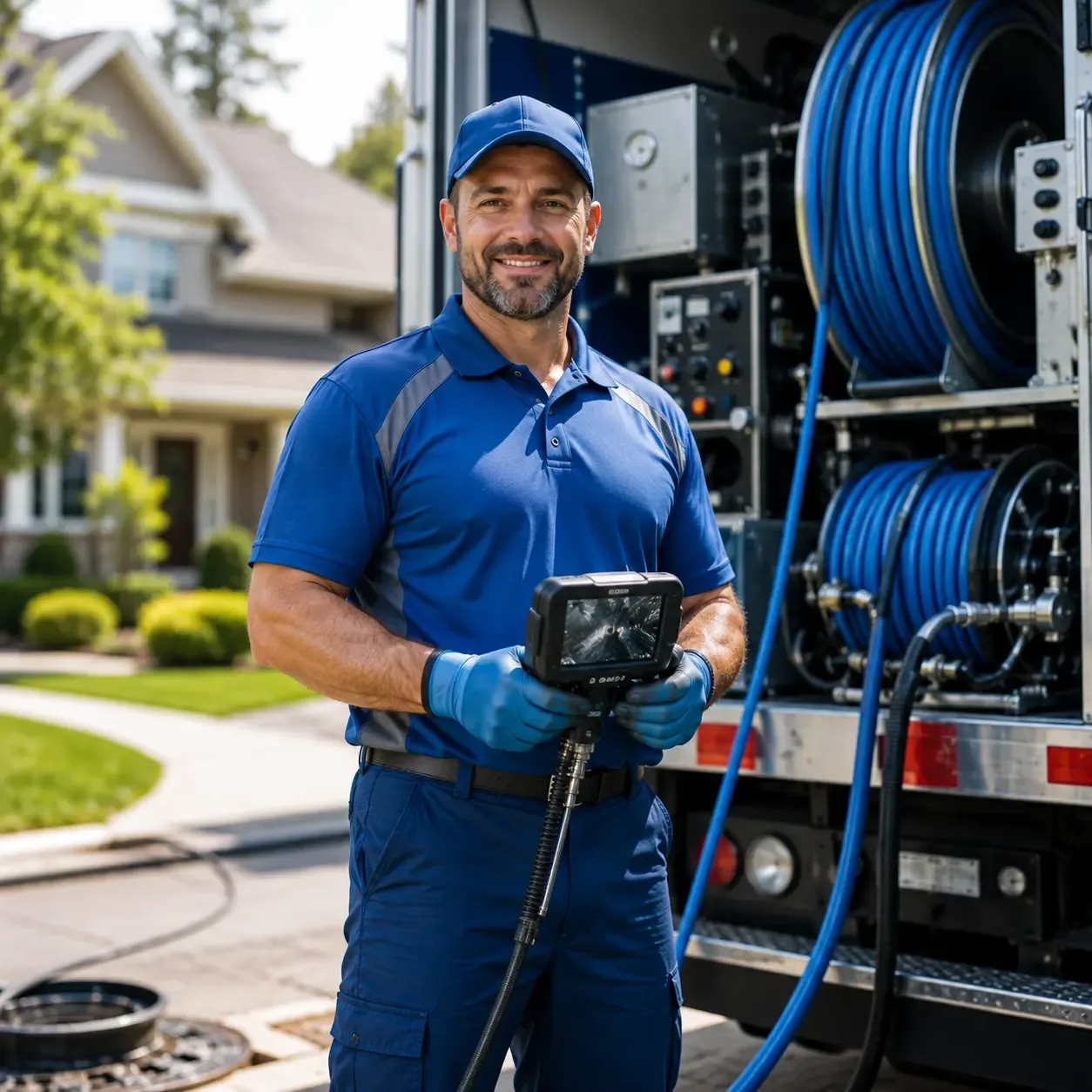 Local outdoor drain cleaning specialists in Shelby, OH